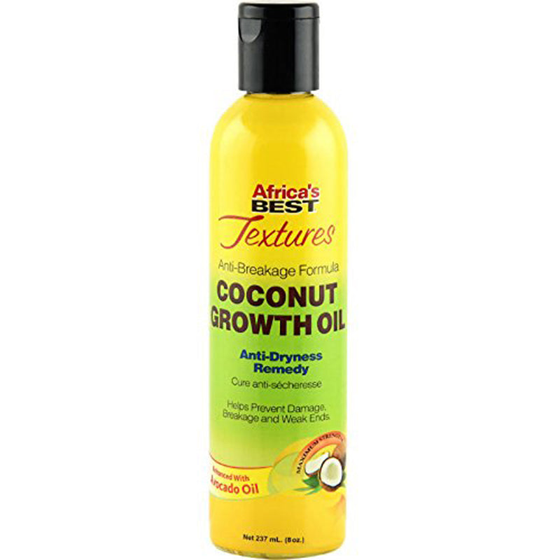 Africa's Best TEXTURES Coconut Growth Oil 8 Oz.