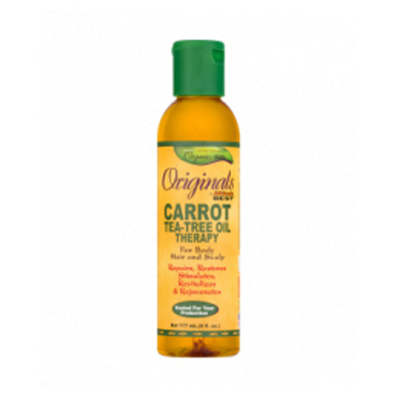 Africas Best ORG Carrot Tea Tree Oil Ther. 6 Oz.