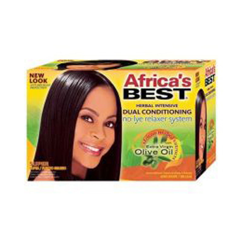 Africas Best Relaxer Kit Super Yellow (New)