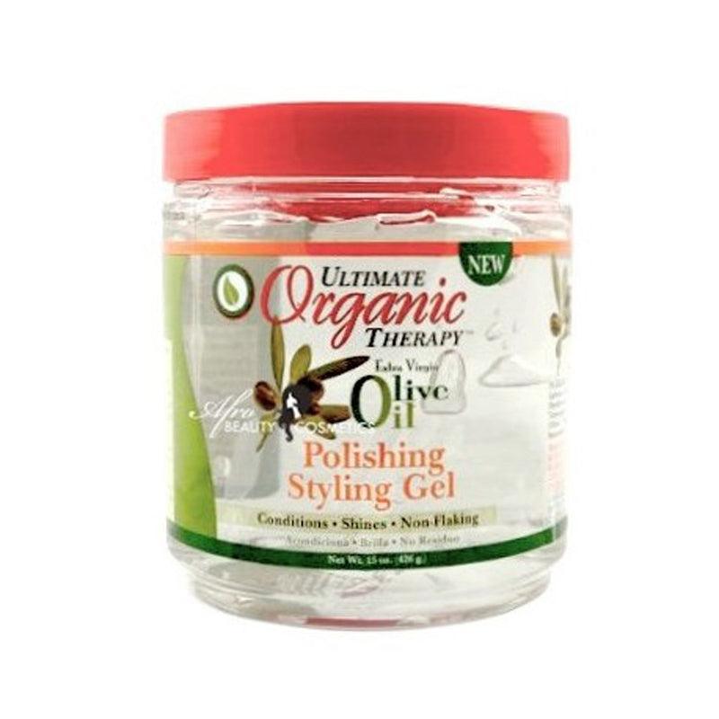 Africa's Best ULT. ORG Polishing Styling Gel 15 Oz.