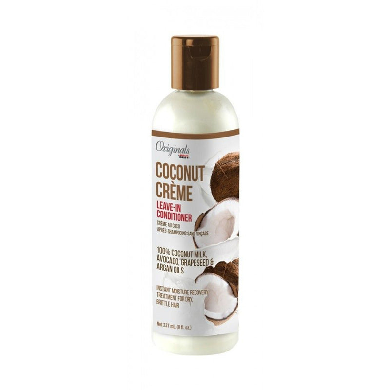 Africas Best Coconut Creme Leave-In-Cond. 8 Oz.