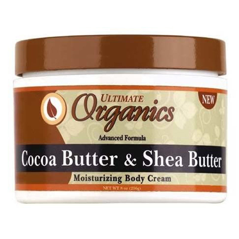 Africas Best ULT. ORG Cocoa & Shea Butter Jar 8 Oz.