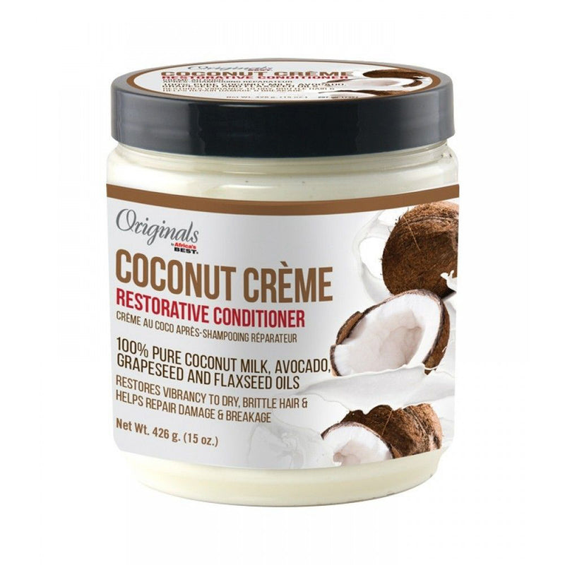 Africas Best Coconut Creme Restorative Cond. 15oz.