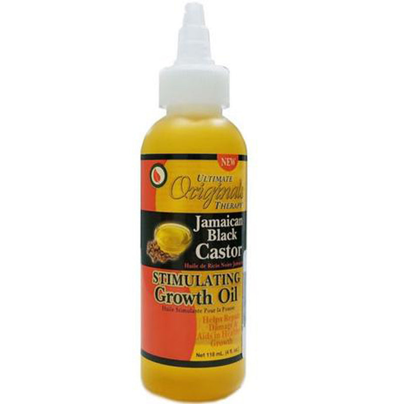 Africa's Best ULT. ORG Castor Oil Stim. Growth Oil 4 Oz.