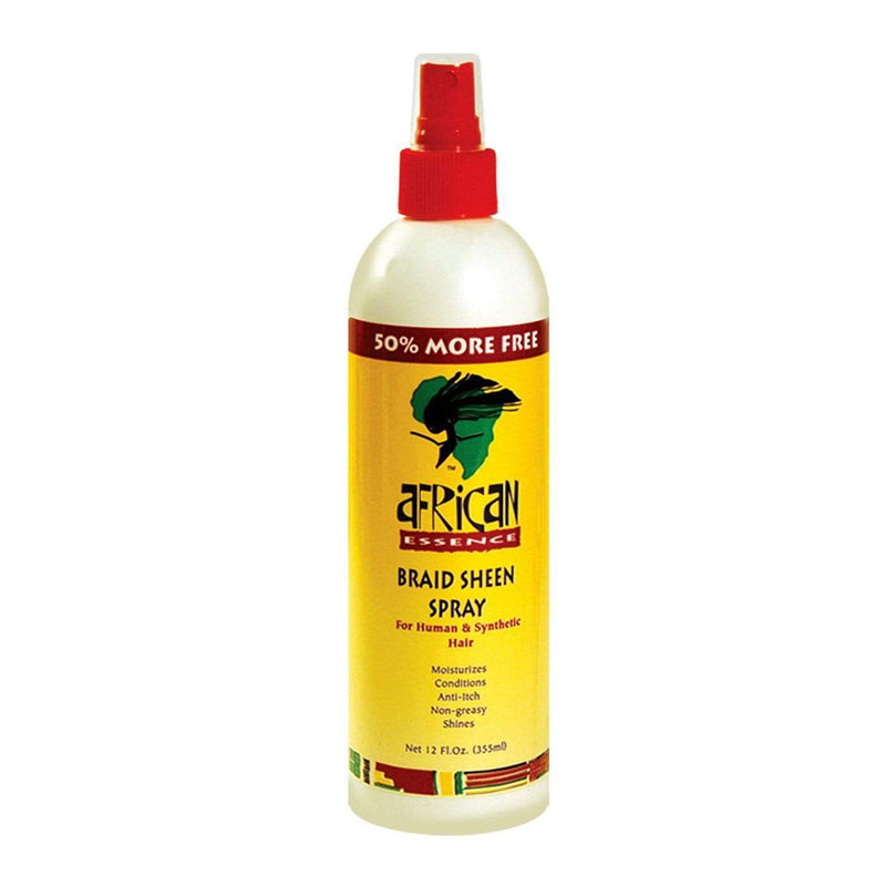 African Essence Braid Sheen Spray 12 Oz.