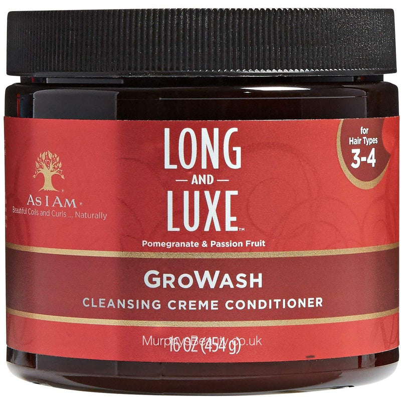 As I Am Long & Luxe Gro Wash Conditioner 16 Oz.