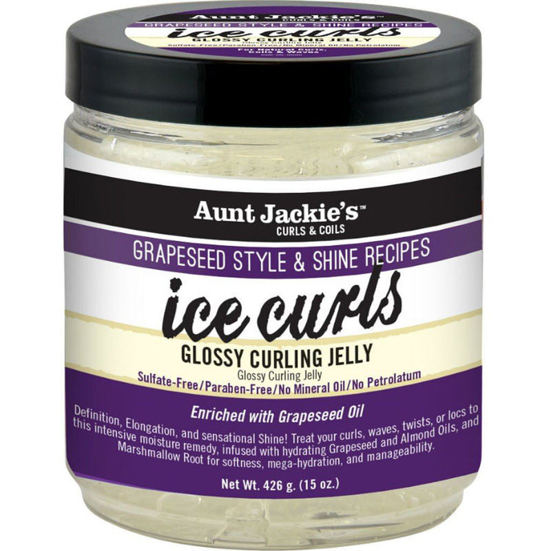 Aunt Jackies Grapeseed Ice Curling Jelly 15oz