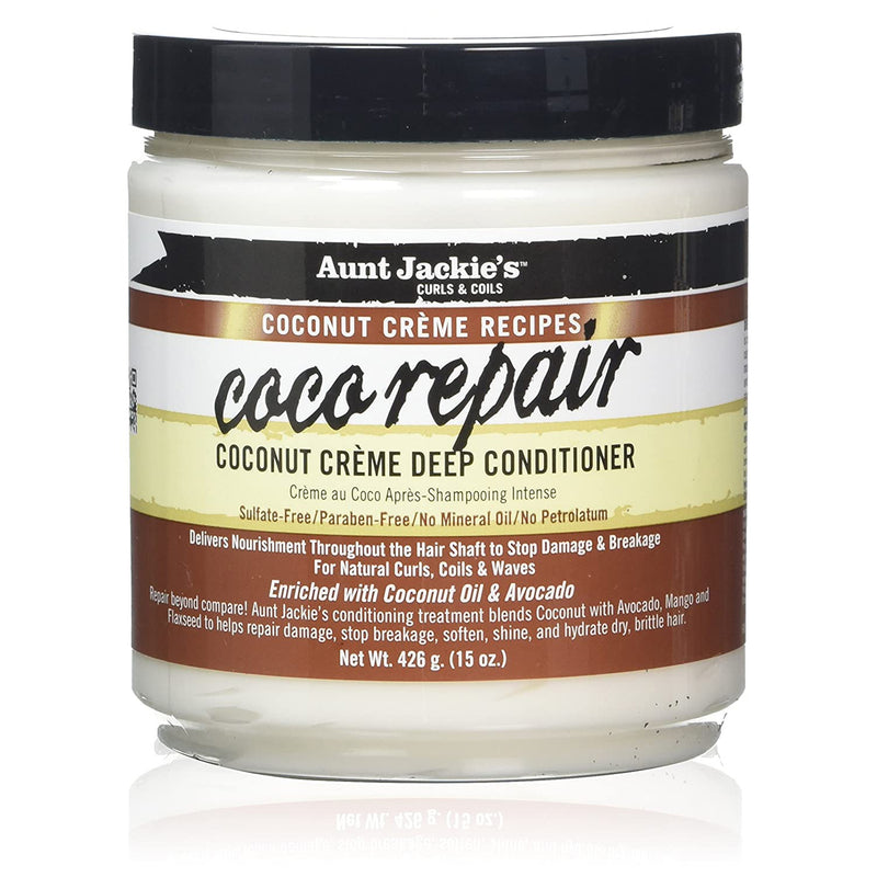 Aunt Jackies Coconut Coco Repair Deep Cond. 15 Oz