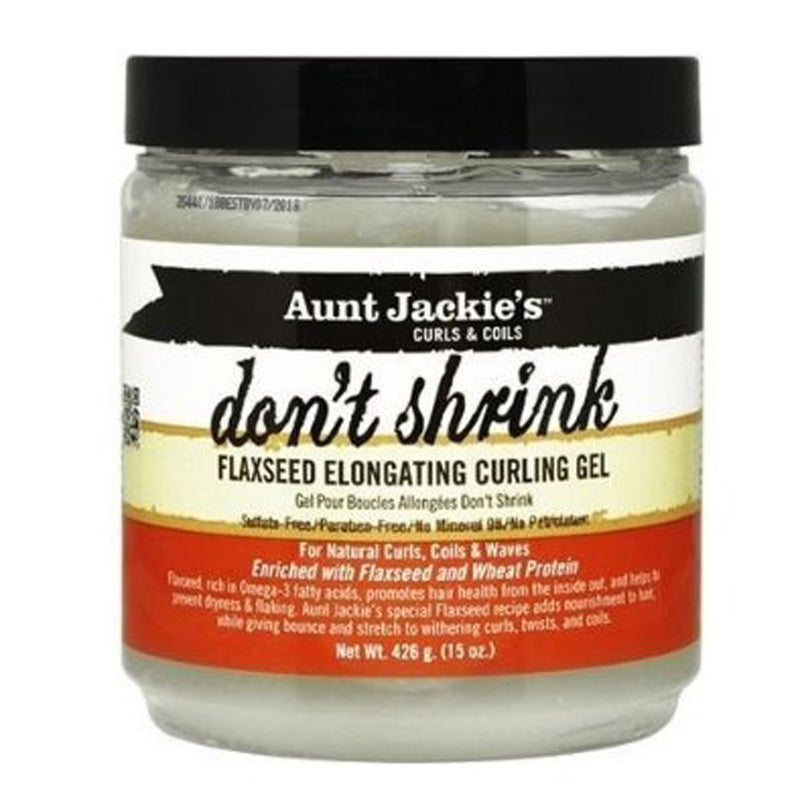 Aunt Jackies Flaxseed Dont Shrink Curling Gel 15 Oz.