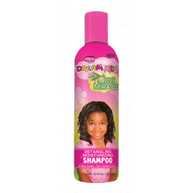 African Pride Dream Kids O/M Detangling Shampoo 12 Oz