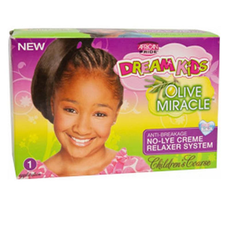 African Pride Dream Kids O/M Relaxer Kit Super