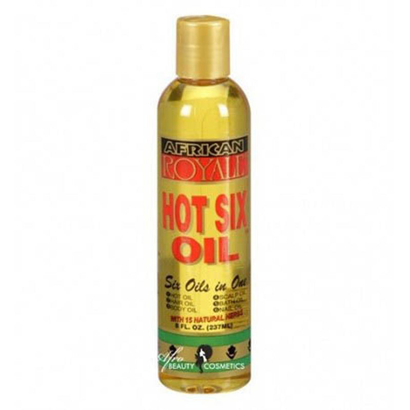 African Royal Hot Six Oil 8 Oz.