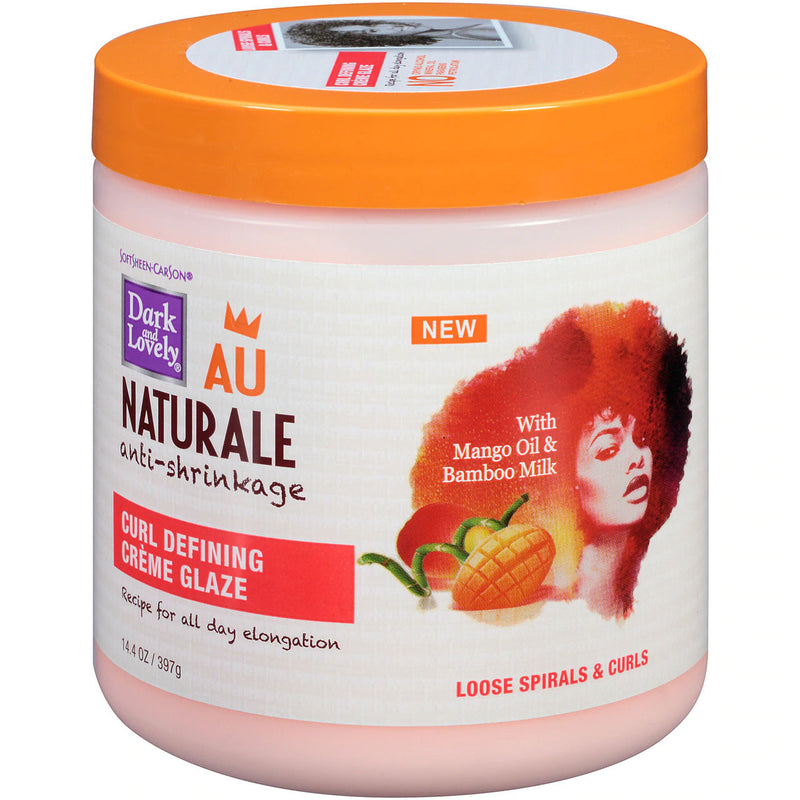 Dark & Lovely Au Nat  Curl Creme Glaze 14.4 Oz.