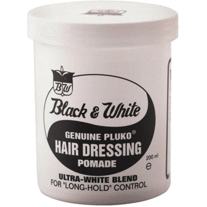 Black & White Hair Dressing 200 ml.