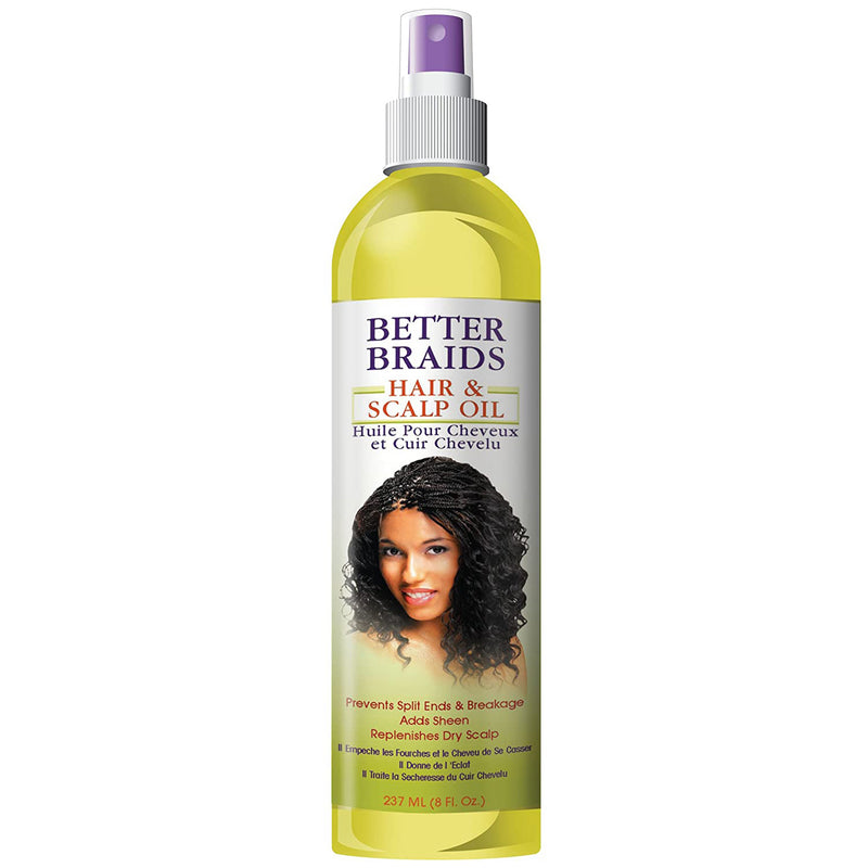 Better Braids H/Scalp Oil 8 Oz.