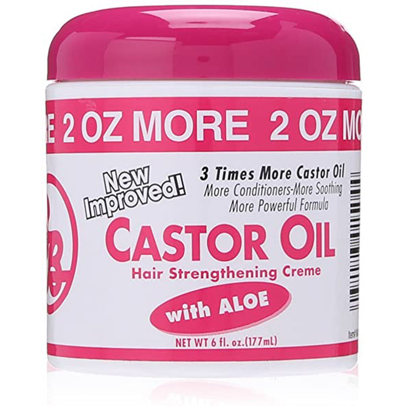 BB Castor Oil Jar 6 Oz. Bonus