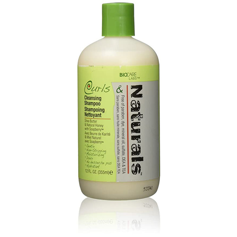 Curls & Nat. Cleansing Shampoo 12 Oz.