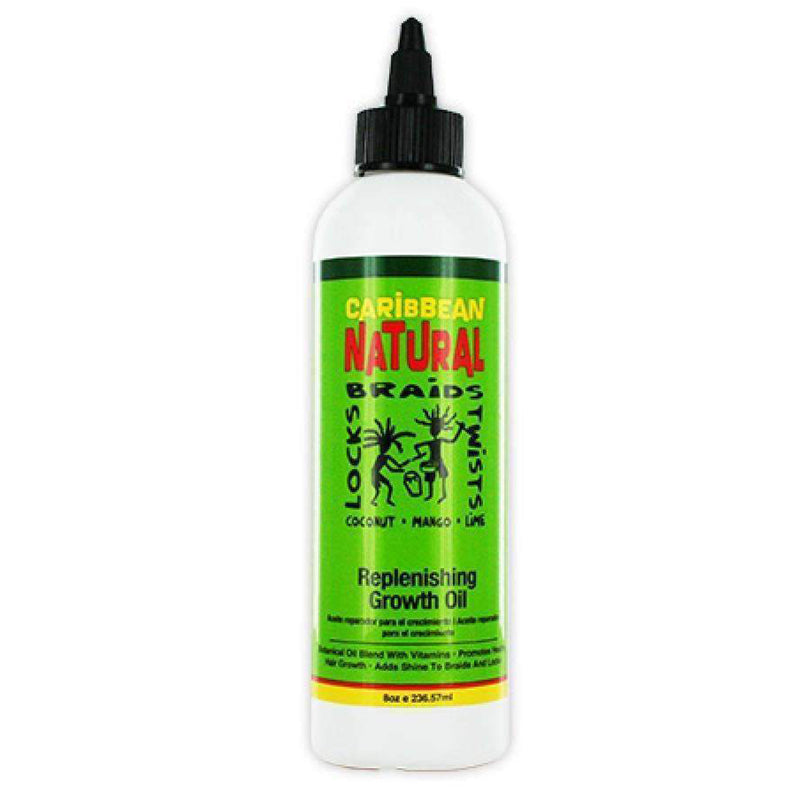 Caribbean Nat. Replenishing Growth Oil 8 Oz.