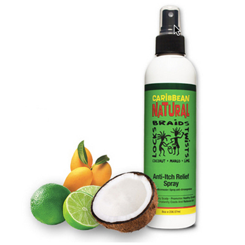 Caribbean Nat. Anti Itch Relief Spray 8 Oz.