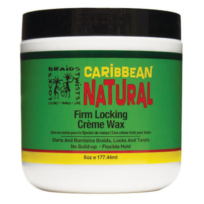 Caribbean Nat. Firm Locking Creme Wax 6 Oz.