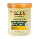 Cantu Shea Butter Maximum Hold Moisture Retention Styling Gel with Flaxseed and Olive Oil 18oz