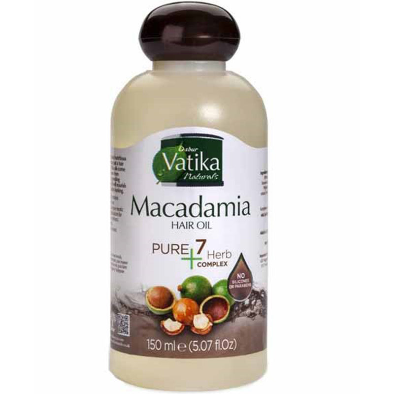 Dabur Vatika Pure Oil Macadamia 150 ml.