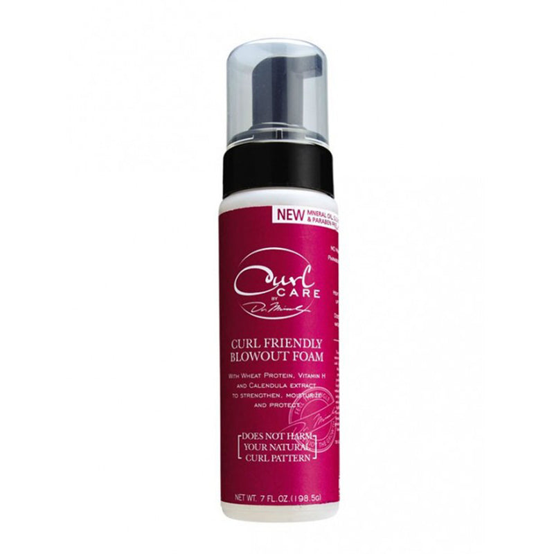 Dr. Miracle Curl Care Curl Friendly Blowout Foam 7 Oz.