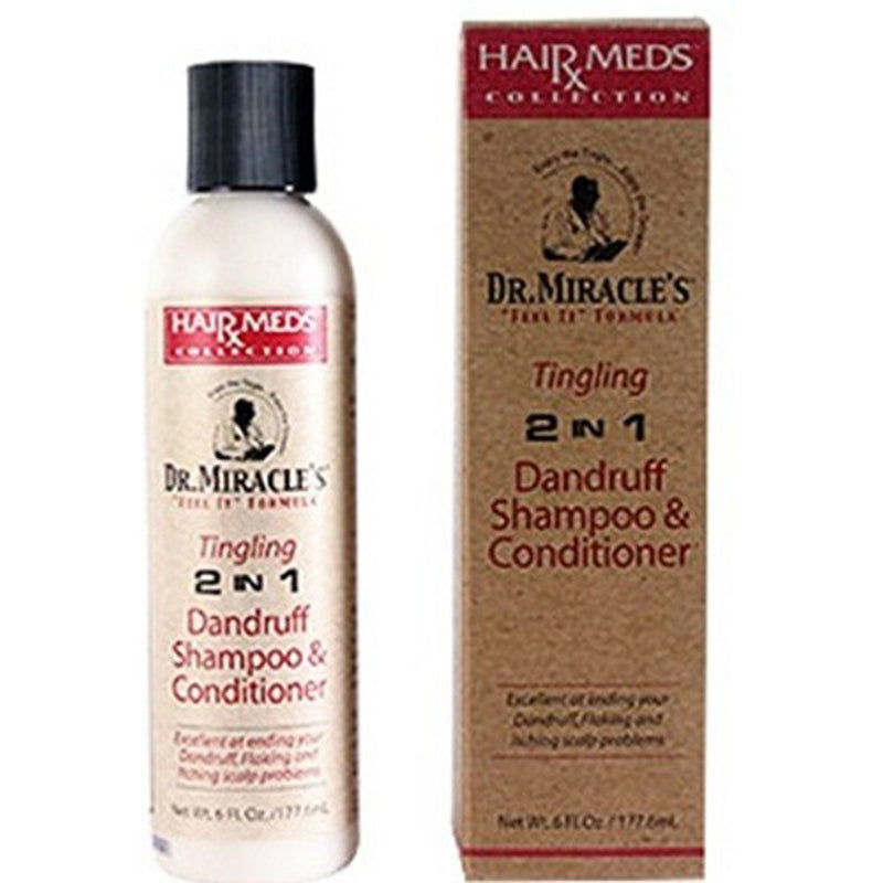 Dr. Miracle Tingling 2-in-1 Cond. Shamp. 6 Oz.