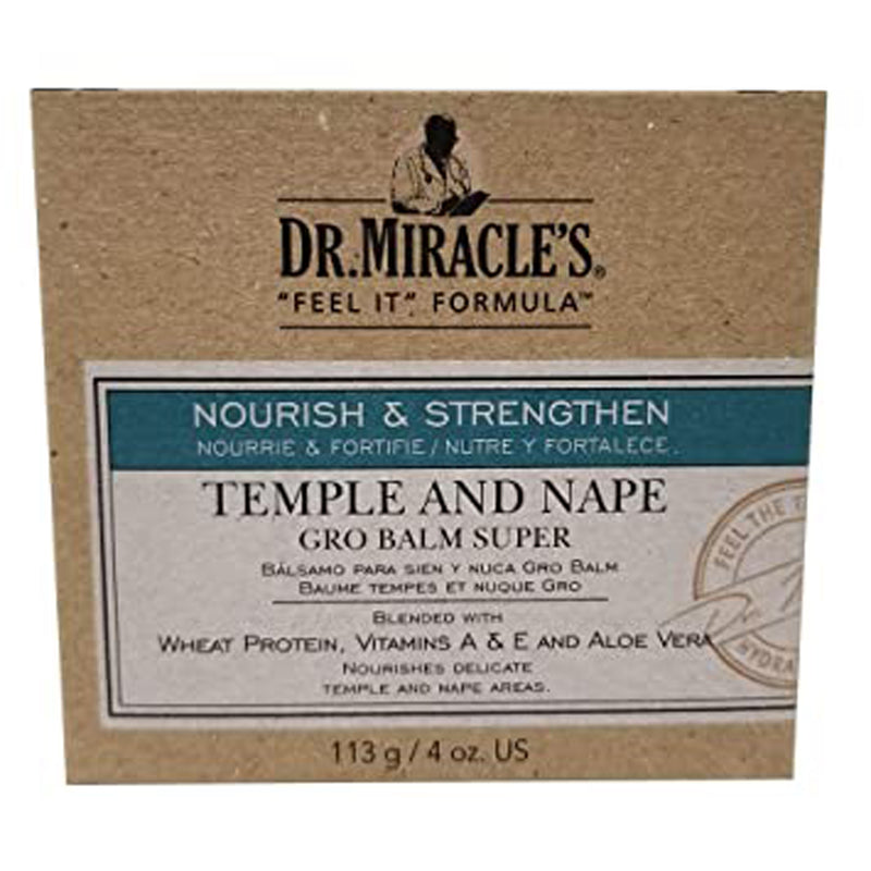 Dr. Miracle Temple & Nape Balm Super 4 Oz.