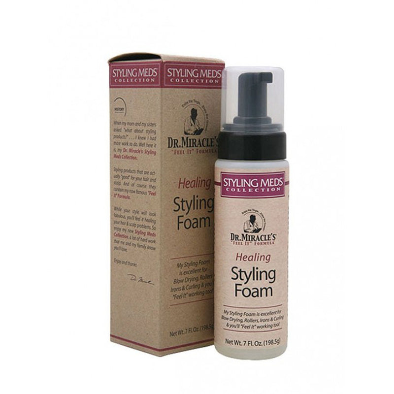 Dr. Miracle Healing Styling Foam 7 Oz.