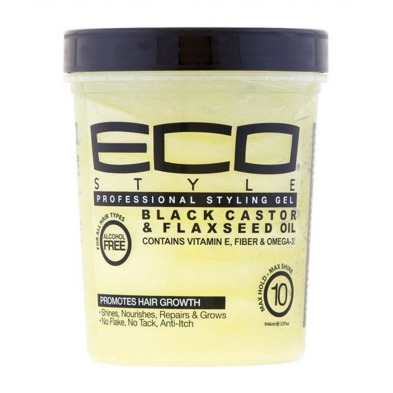 Eco Castor & Flaxseed Oil Gel 32 Oz.