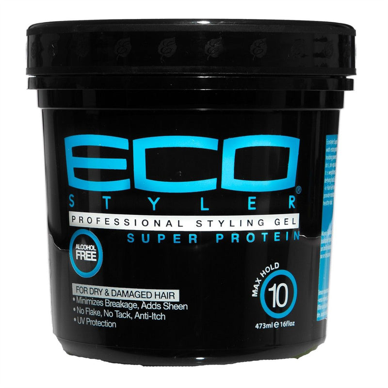 Eco Super Protein Gel 16 Oz. (Black)