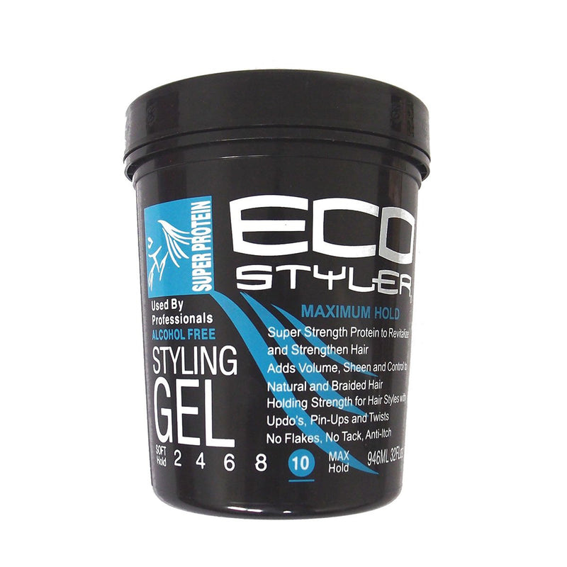 Eco Super Protein Gel 32 Oz. (Black)