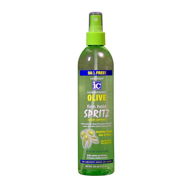 Fantasia IC HP Olive Spritz Firm Hold 12 Oz.