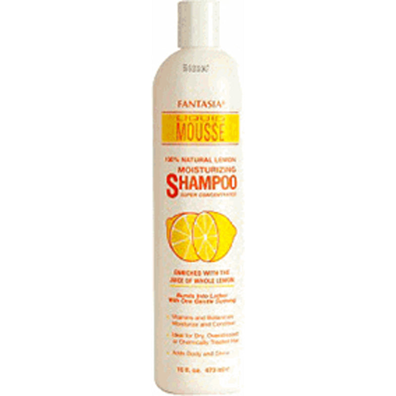 Fantasia IC 100% Moisturizing Lemon Shampoo 16 Oz.