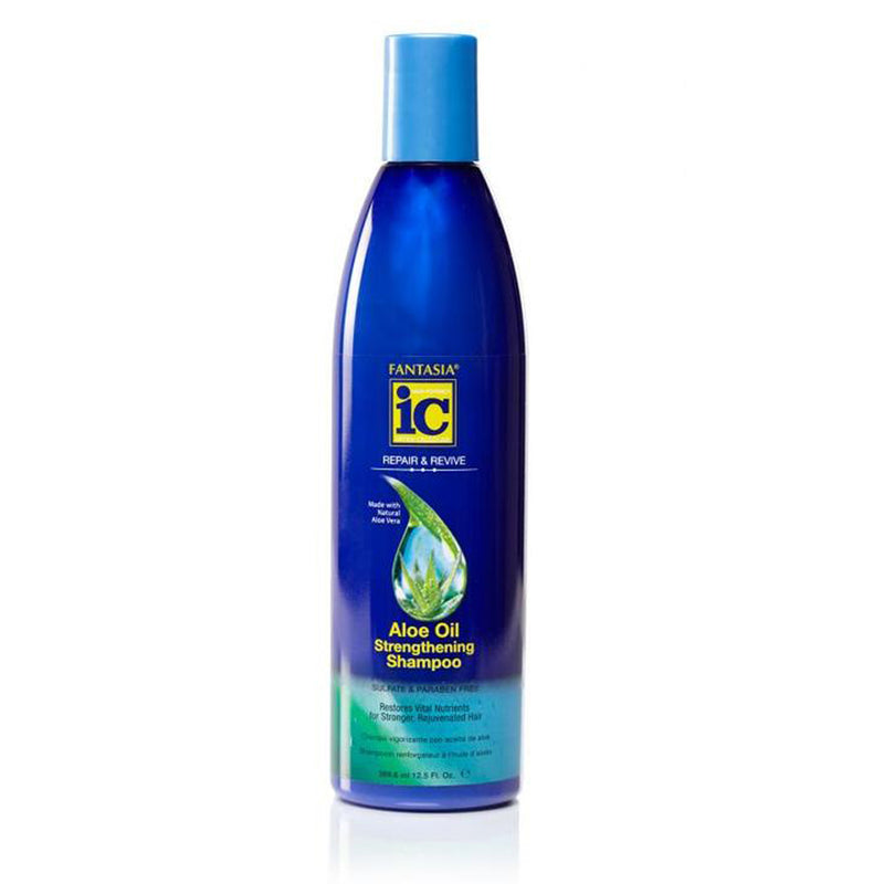 Fantasia IC Aloe Oil Strenthening Shampoo 12.5 Oz.