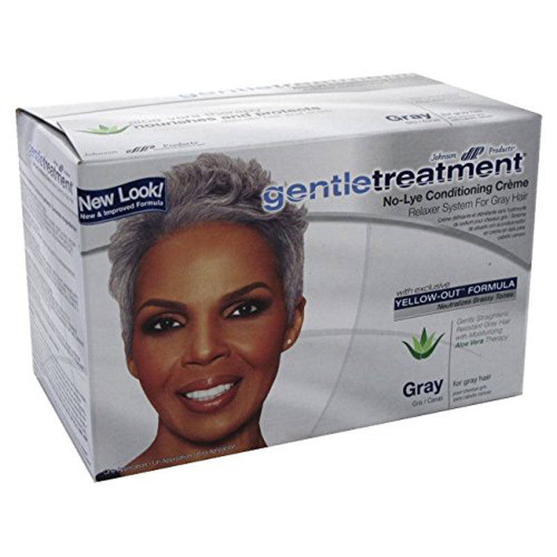 Gentle Treatment Relaxer Kit Gray Hair
