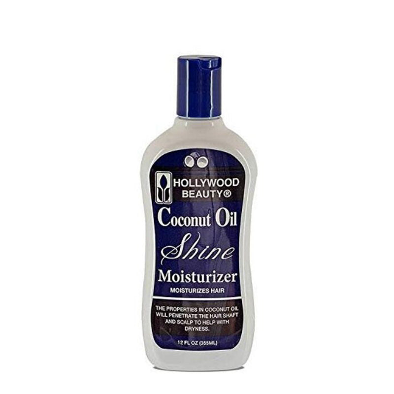 Hollywood Beauty Coconut Oil Shine 12 Oz.