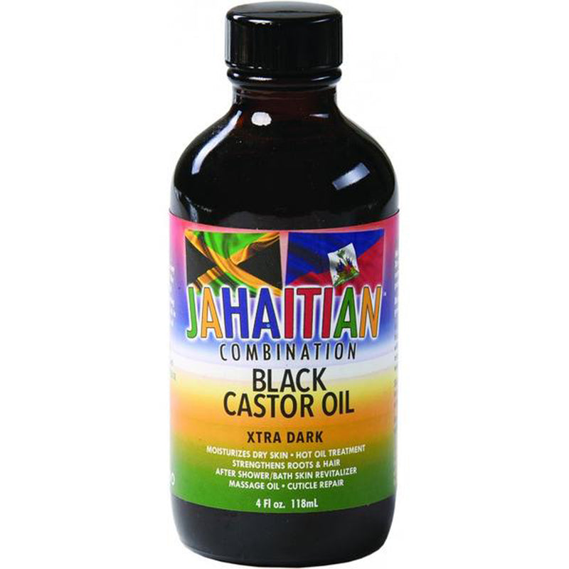 Jahaitian Castor Oil Extra Dark 4 oz