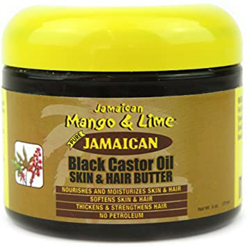 Jamaican Mango & Lime Castor Skin & Hair Butter 6 Oz.