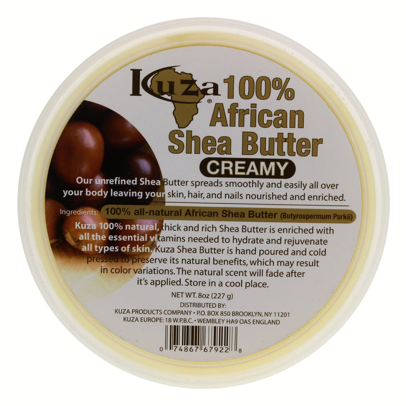 Kuza African Shea Butter Creamy 8 Oz.