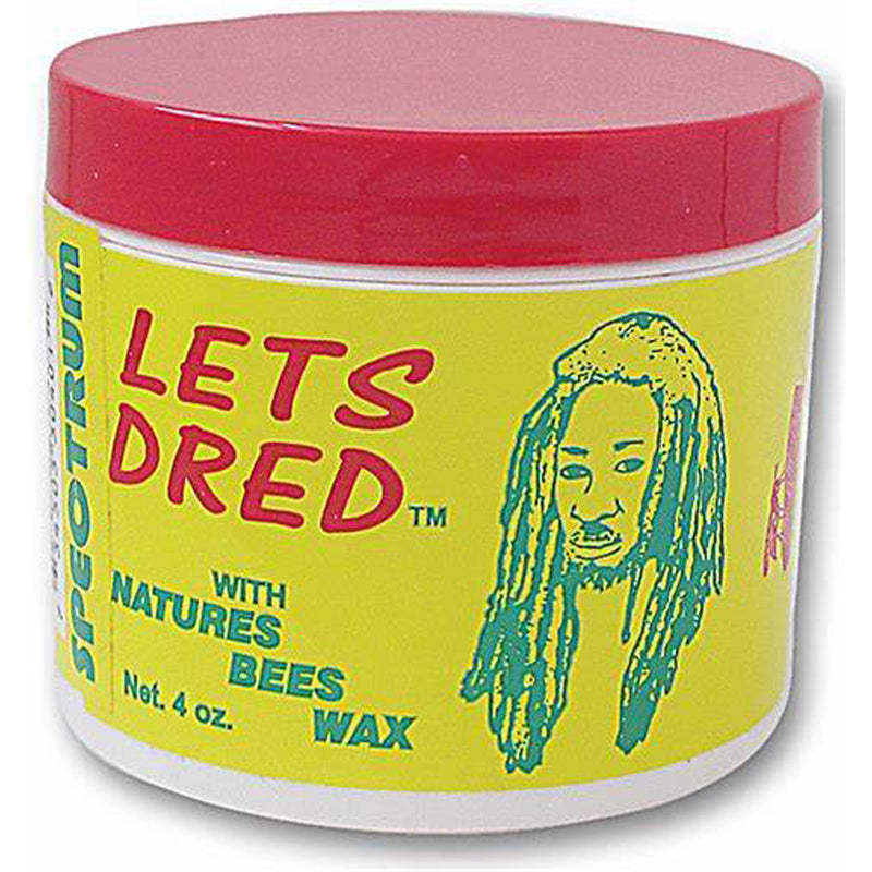 Lets Dred Nat. Beeswax 4 Oz.