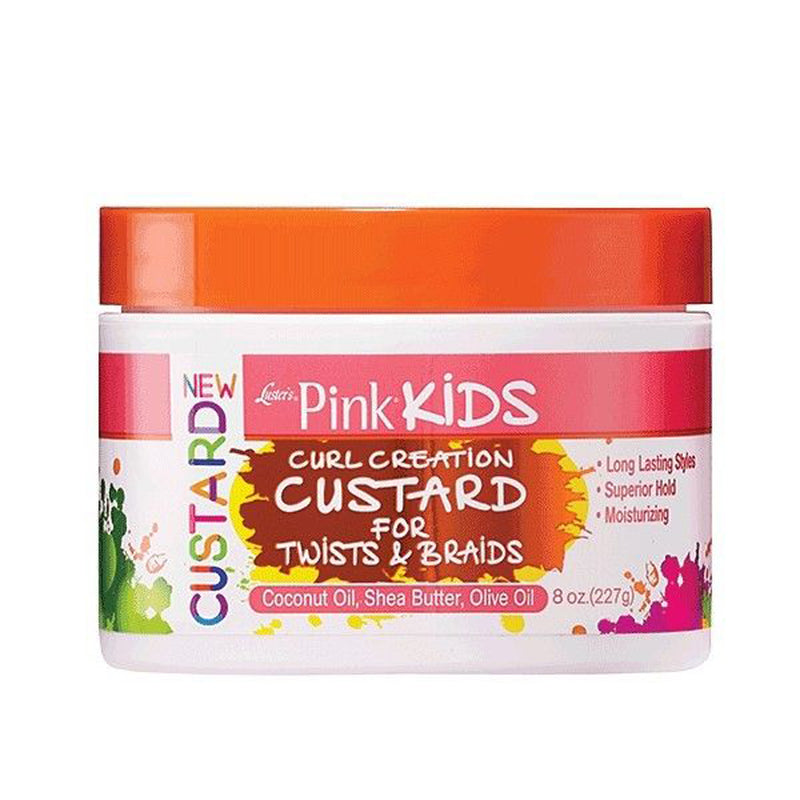 Pink Kids Curl Custard 8 oz