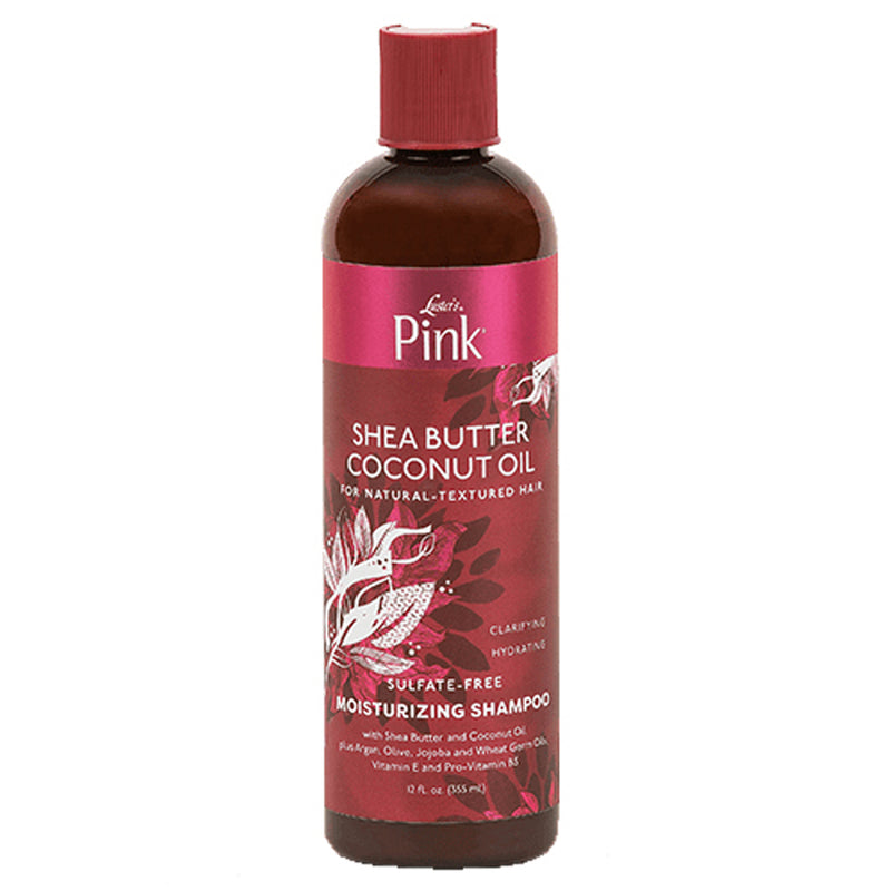 Pink Shea & Coconut Sulfate-Free Shampoo 12oz.
