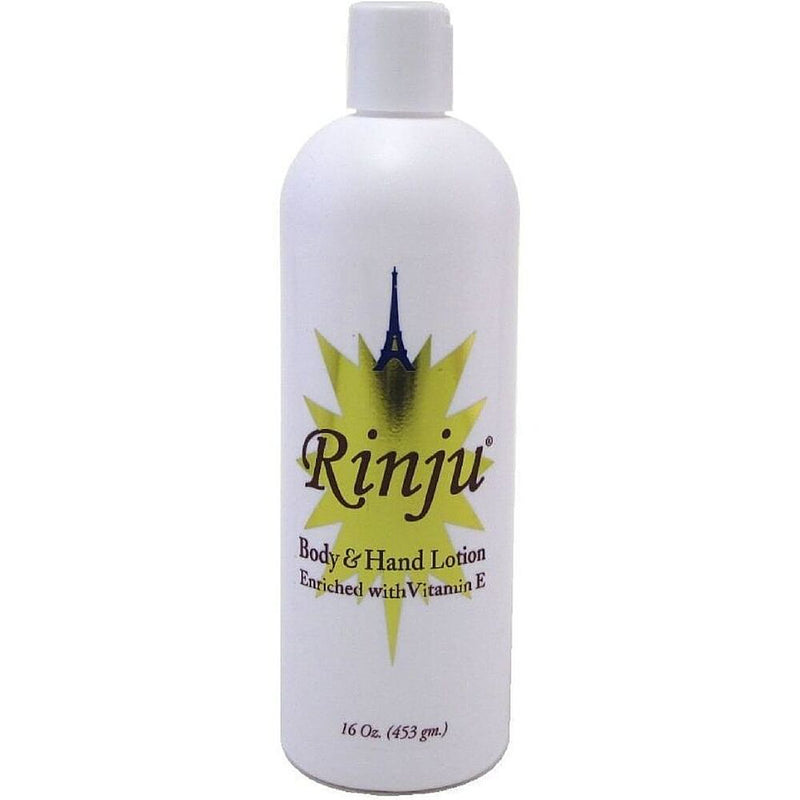 Rinju Body & Hand Lotion White 16 Oz.