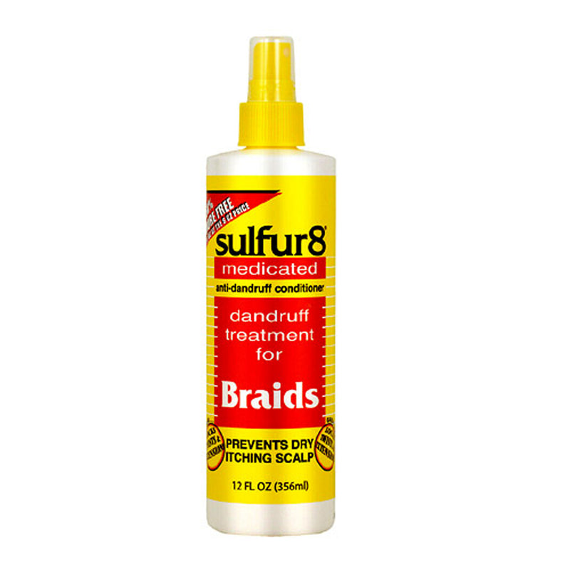Sulfur 8 Dandruff Treatment Braid Spray 12 oz