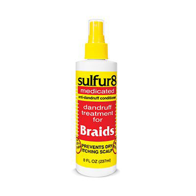Sulfur 8 Dandruff Treatment Braid Spray  8 Oz.