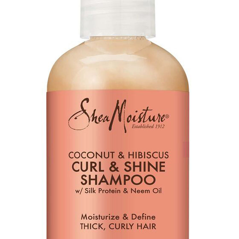 Shea Moisture Coco. & Hibiscus Curl Shine Shampoo 13 Oz.
