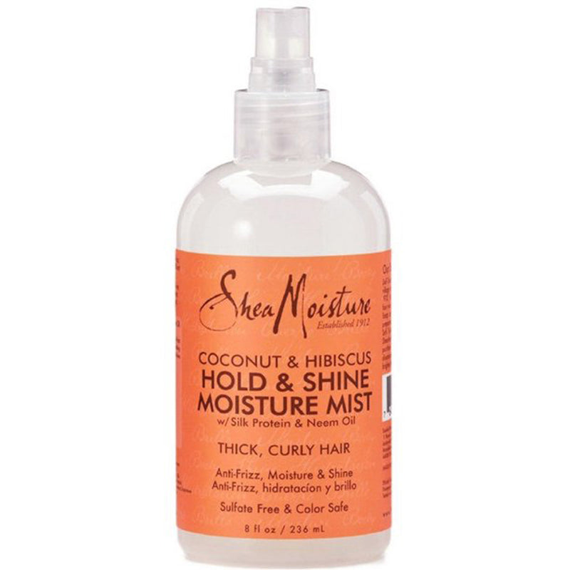 Shea Moisture Coco. & Hibiscus Hold & Shine Mist 8 Oz. Spray