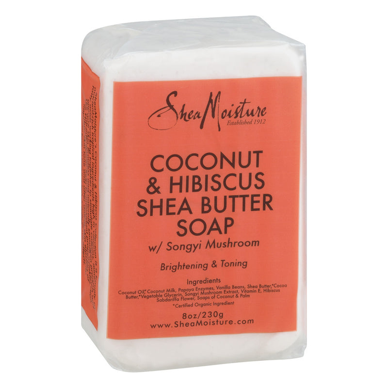 Shea Moisture Coco. & Hibiscus Shea Butter Soap 8 Oz